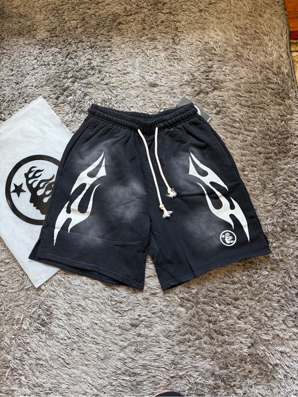 Black Hellstar Shorts